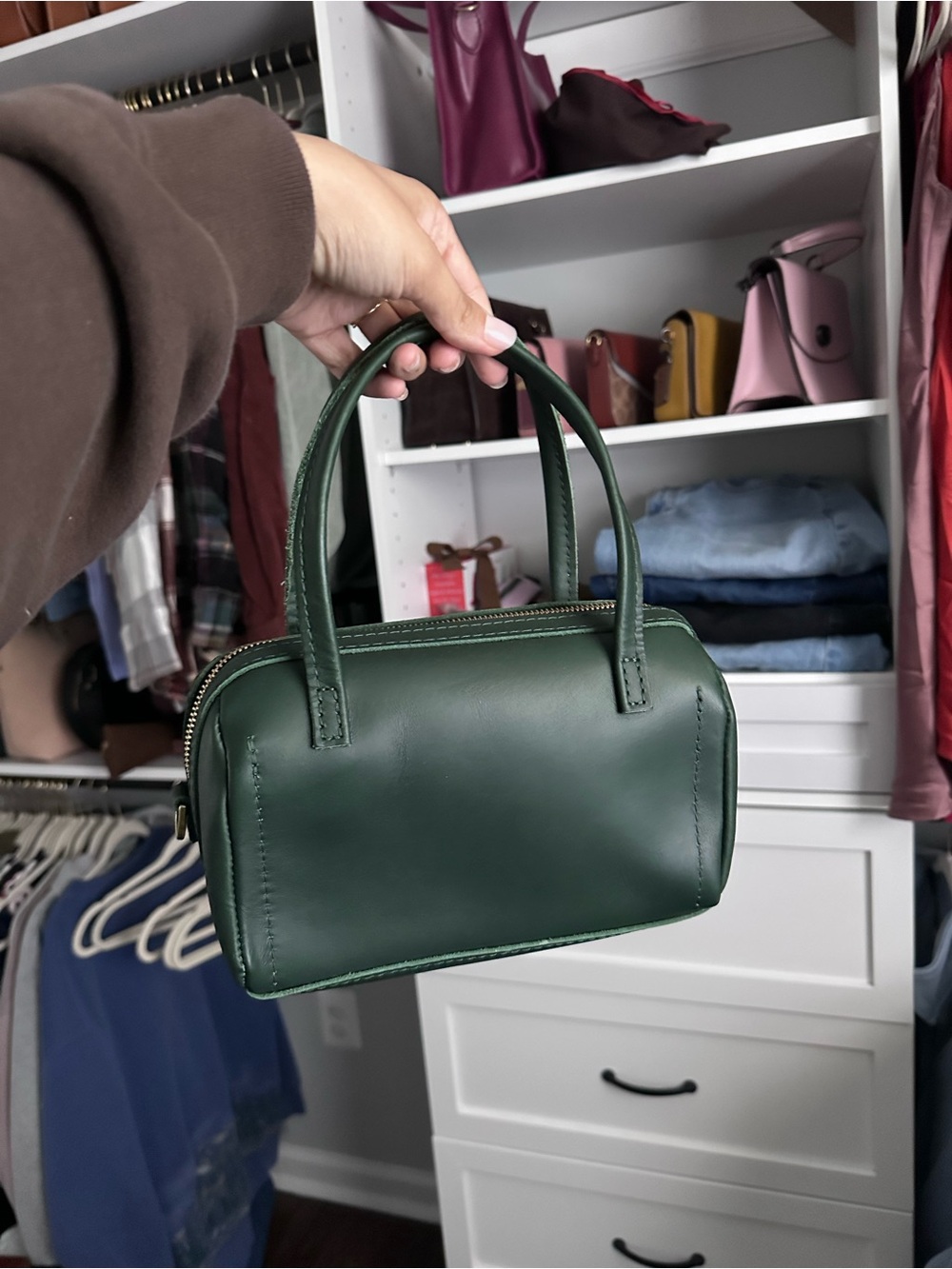 Portland Leather Goods Small Aruba Sloan Bag